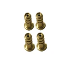 4 шт.лот многоразовая латунная медная насадка для заправки газового адаптера надувная головка для платья Dunhillбутановой зажигалки Rollagas