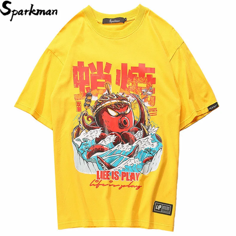 Футболка мужская оверсайз в стиле хип хоп 2019|Мужские футболки| |