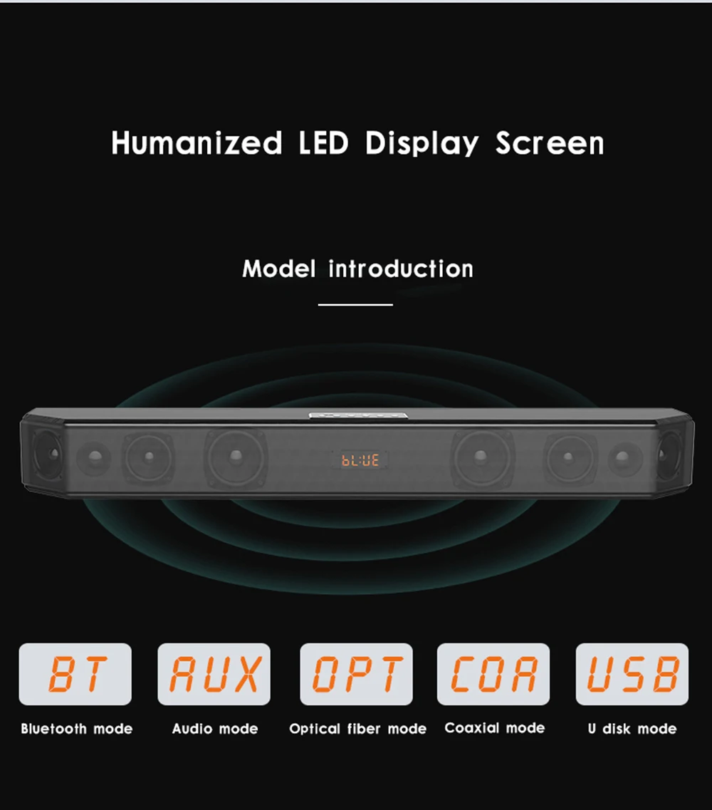 L9 home theater karaoke TV Sound bar 5.1 analog 3D stereo surround sound wireless phone Bluetooth speaker subwoofer | Электроника