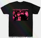 Винтажная черная футболка унисекс My Bloody Valentine Band Reprint K52