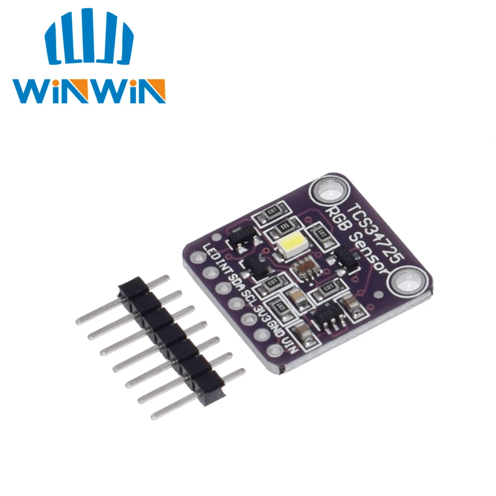 1 шт. модуль платы для разработки цветного датчика RGB TCS34725 | Электронные
