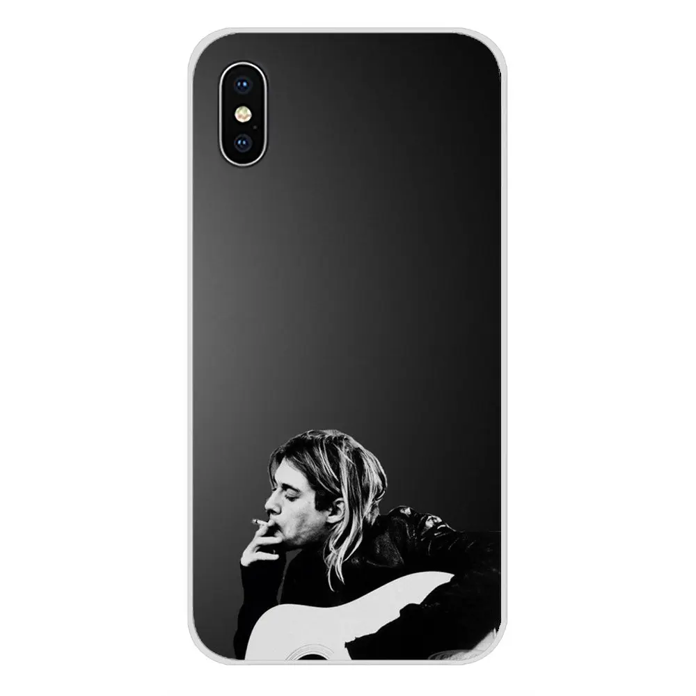 images 1 Для Xiao mi 4 mi 5 mi 5s mi 6 mi A1 A2 5X6X8 9 Lite SE Pro mi Max Mix 2 3 2S аксессуары оболочки чехлы Nirvana Kurt Cobain Мода - Цвет: images 1