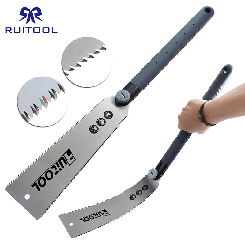 

1pcs SK5 Saws Japanese Double Edge Hand Saw 3 Side Teeth Woodworking Pull Saw for Tenon Wood Bamboo Plastic Cutting