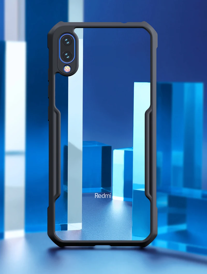 Для Xiaomi Redmi Note 7 кольцевой чехол XUNDD Airbag противоударный прозрачный PC TPU бампер задняя крышка для Redmi Note 7 Pro Чехол funda