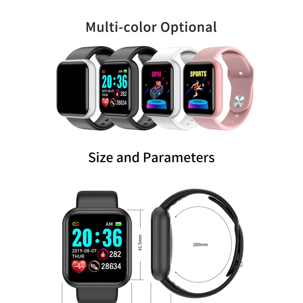 Смарт часы мужские спортивные пульсометр артериальное давление фитнес браслет