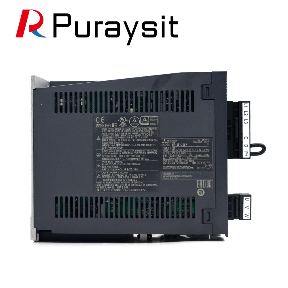 Mitsubishi AC Серводвигатель + усилитель драйвера MR JE 10A 20A 40A 70A 100A 200A 300A мотор HG KN/SN