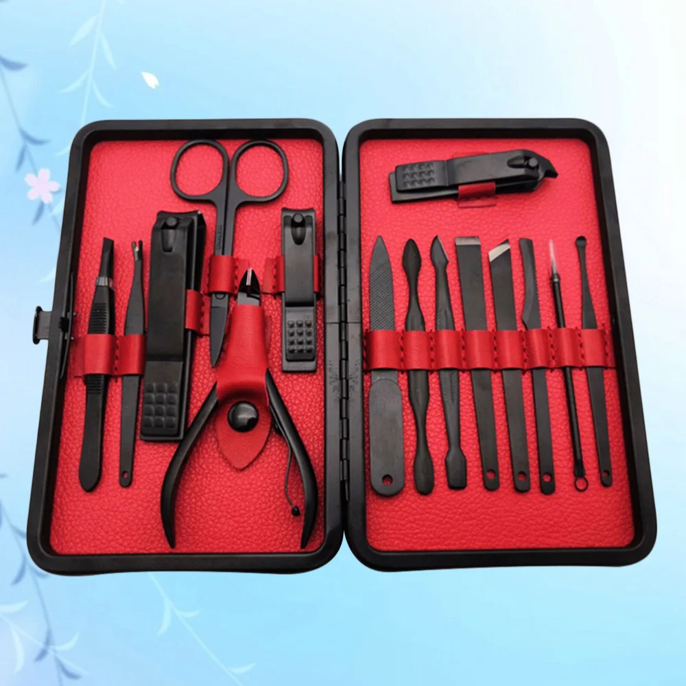

1 Set 15pcs Multipurpose Stainless Steel Manicure Pedicure