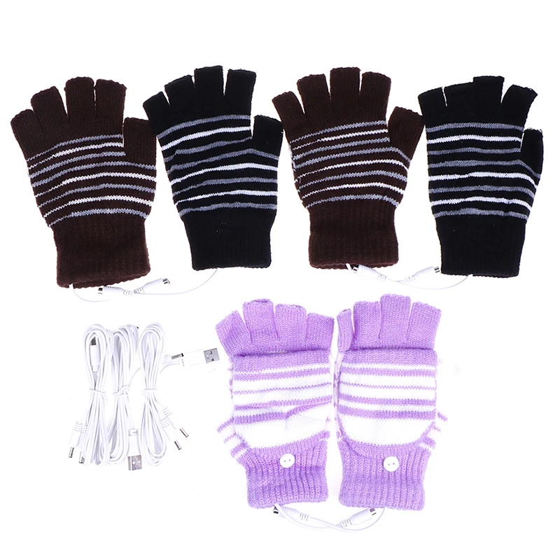 Перчатки с электрическим подогревом зимние теплые перчатки для рук питанием от