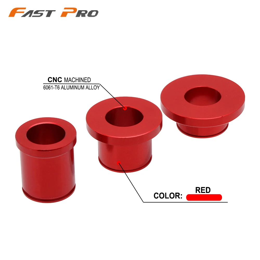 

CNC Motorcycle Front Rear Wheel Spacers For Honda XR250R XR 250R 250 R 1996 1997 1998-2004 CRF230L CRF 230 L 230L 2008-2009