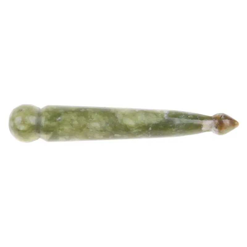 

Natural Jade Stone Massage Stick Gua Sha Scraping Tool Facial Neck Arm Body Acupunture Therapy Point Treatment Wand