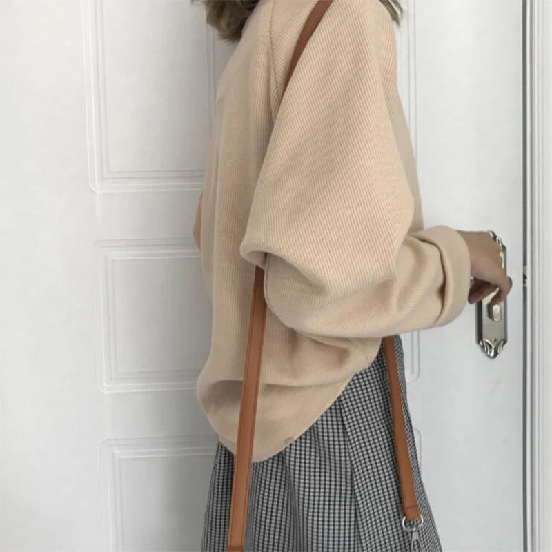 Turtleneck sweater autumn winter Knitted Jumper Women's Sweaters Casual Loose Long Sleeve jacket Pullovers female PP-484 | Женская