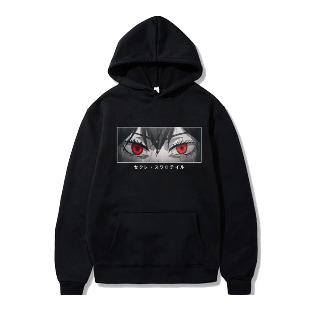 

ZOTTSOZ Hoodies Fashion Women 2021 Japanese Anime Print Hooded Pullover Korean Streetwear Harajuku Casual Loose Sweatshirts Top