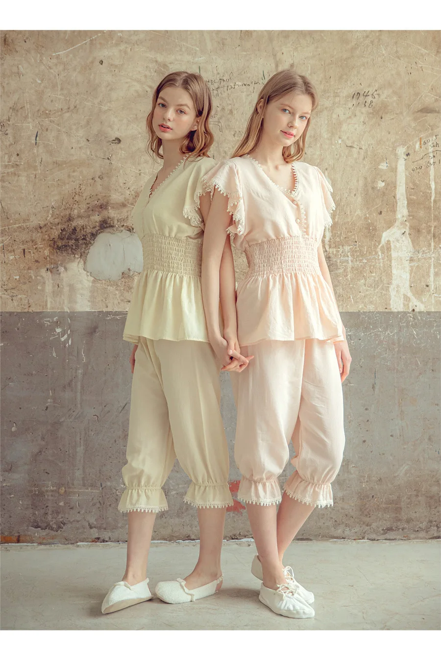 

Pajamas Women's Summer Princess Leisure Tops Cute Long with Chest Pad Korean-Style Women's Cotton Nightdress Wholesale