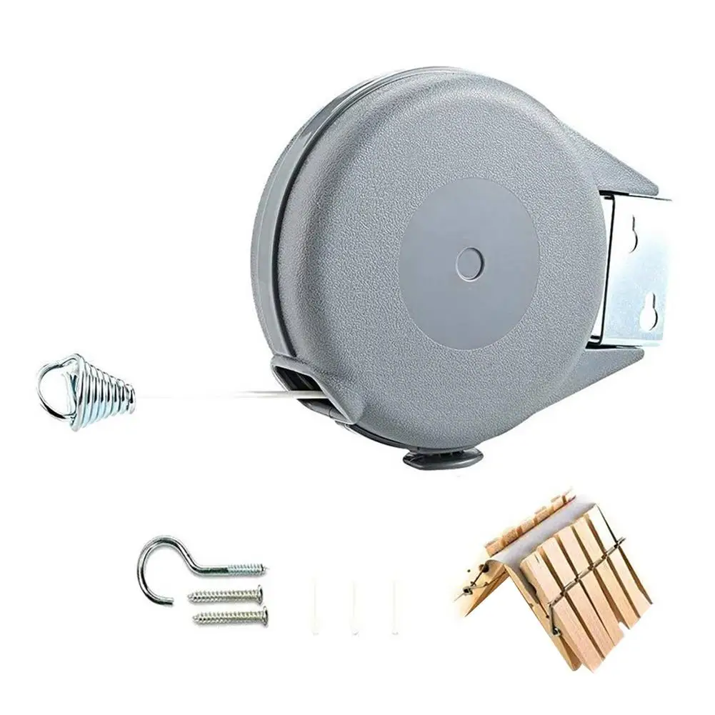 Уличная сушилка для одежды веревка домашнего хранения выдвижные бельевые линии