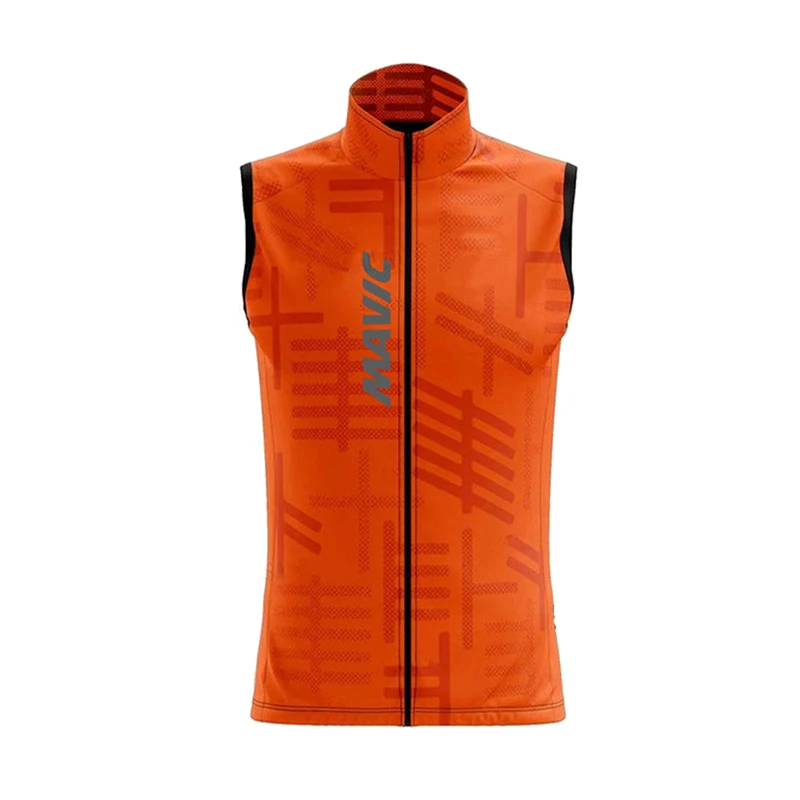

2021 Cool Color Summer Top Quality Pro Team Lightweight Windproof Cycling Gilet Unisex Cycling Windbreak Vest MTB Wind Vest