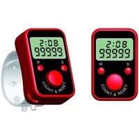 lcd digital digit electronic hand finger tally counter for golf school spot