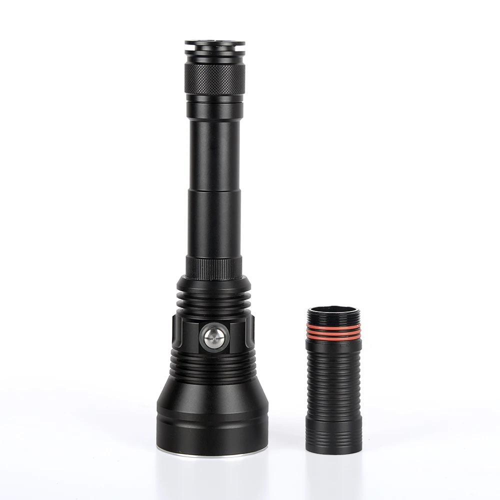 買取 軍事グレードXHP70超高輝度ダイビング水泳led懐中電灯トーチ防水IPX8水中80メートルの電源3本18650バッテリー