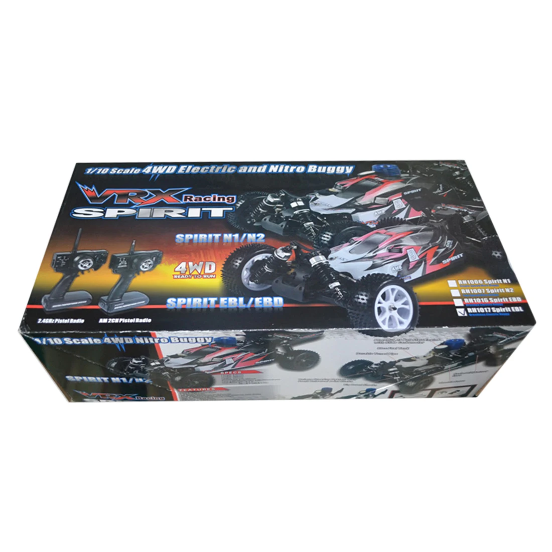VRX RH1006 1/10 масштаб 4WD Nitro RTR Внедорожник Багги высокая скорость 2 4 ГГц