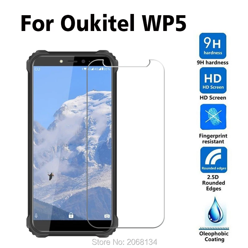 20 шт. закаленное стекло для Oukitel WP5 Передняя защитная пленка Взрывозащищенная ЖК