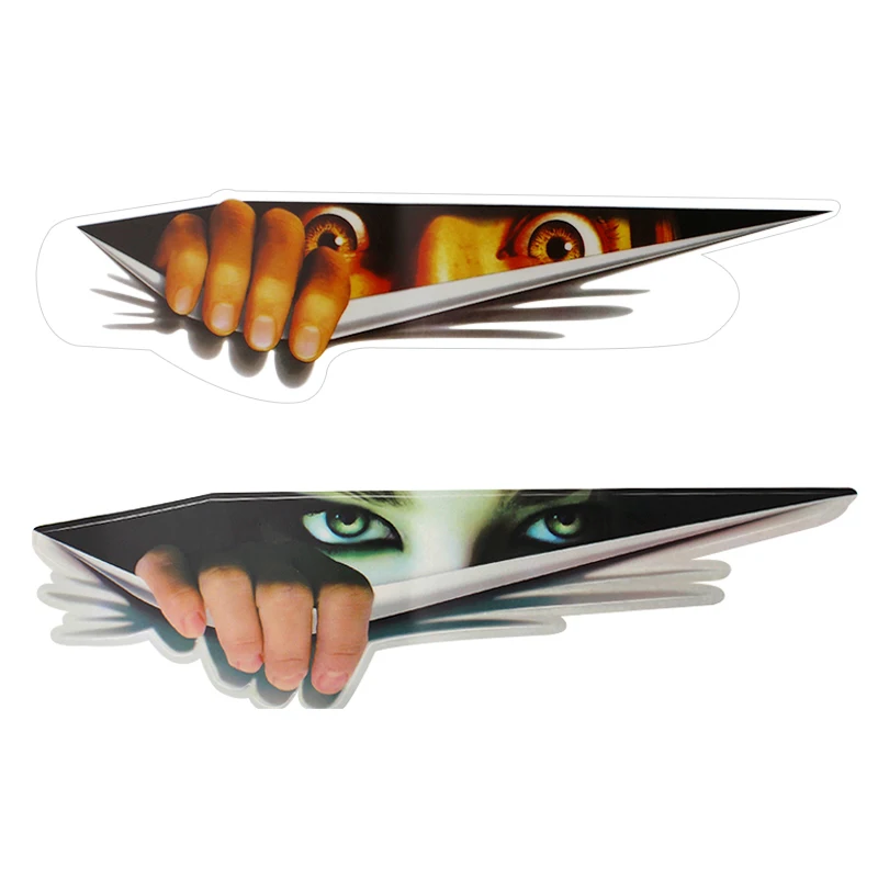 

Decal Letter Personality Car Door Auto Decoration Peeking Cat Stickers and Decals for Automobile Car Accessories 40cm*13cm
