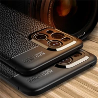 tpu leather phone case for oppo find x3 cover for oppo find x3 fundas capa phone bumper for oppo find x3