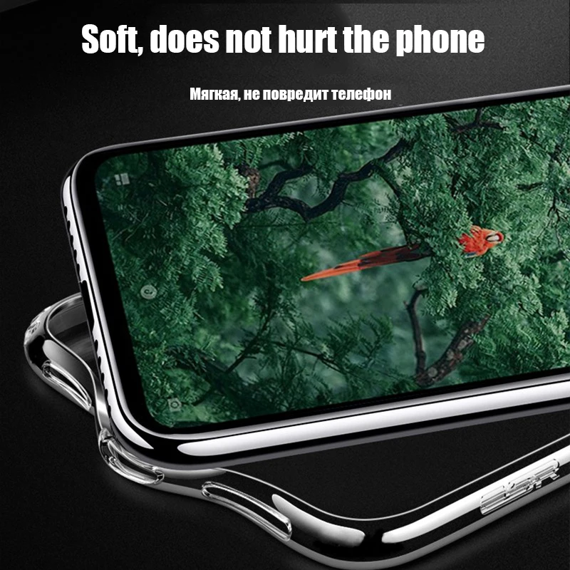 Чехол для Smartisan nut Pro 3 TPU Силиконовый прочный прозрачный чехол защитный на заднюю