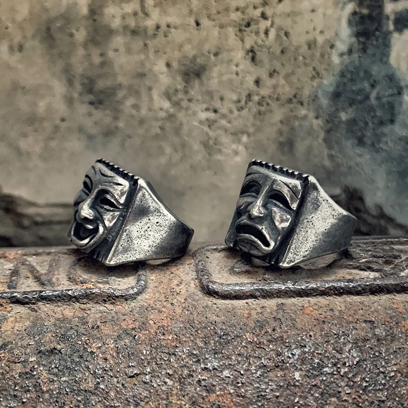 Маска Мужская из нержавеющей стали | Украшения и аксессуары