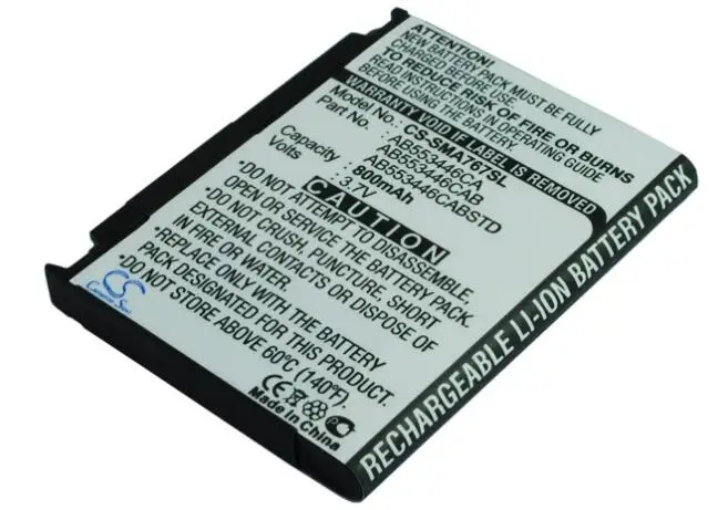 Кэмерон китайско 800 мАч батарея для SAMSUNG SGH A767 продвинуть AB553446CA AB553446CAB