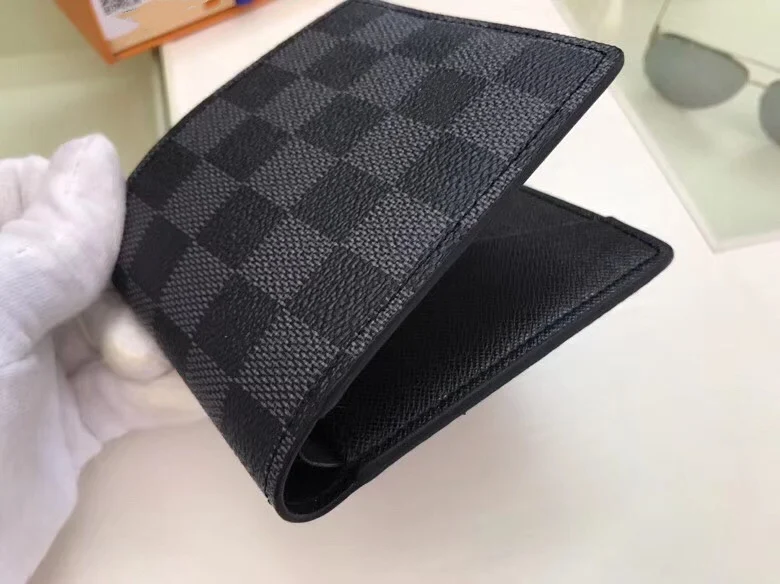 

Luxury wallet men's fashion card wallet made of high quality canvas