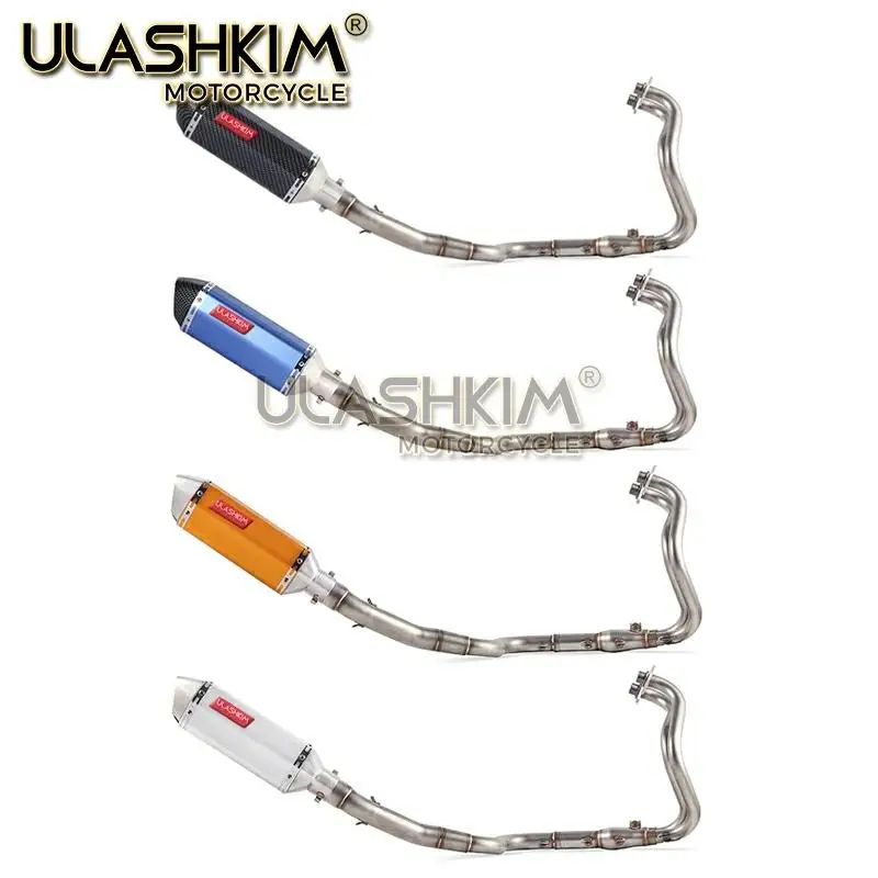 Мотоцикл Полная выхлопная система без шнуровки для kawasaki Ninja 250 250R 300 Ninja250 ninja300