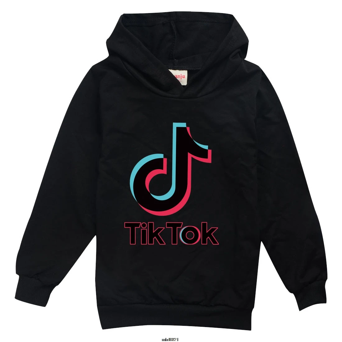 Tik Tok толстовки с капюшоном для мальчиков и девочек комплекты верхняя одежда на