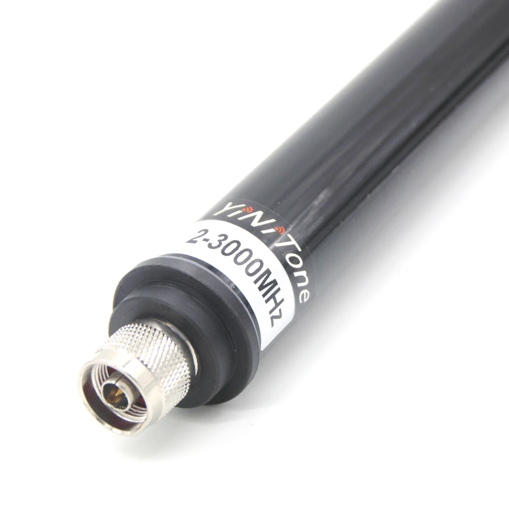 YiNiTone GRA-3000M Wideband 2-3000MHz Full Band FRP Fiberglass Hackrf One type N Antenna