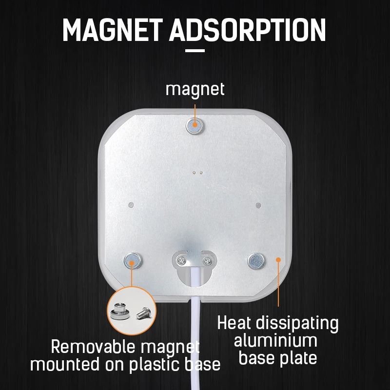 Квадратный светодиодный модуль радар индукционный потолочный светильник