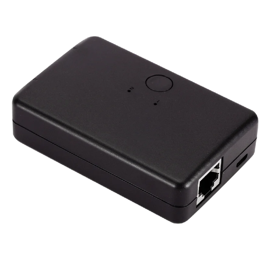 Сетевой коммутатор 2 в 1 селектор с портами RJ45 CAT6 LAN хаб сетевой кабель Ethernet