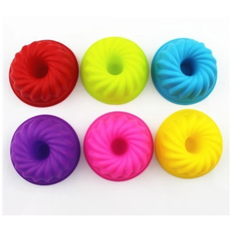 Новое поступление 6 шт. силиконовая форма для маффинов не прилипает термостойкие