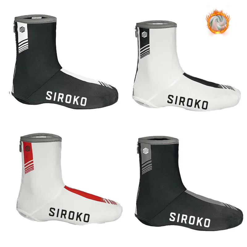 

Зимняя термообувь для велоспорта SIROKO, чехол для спортивной велосипедной обуви на открытом воздухе, чехол для велосипедной обуви