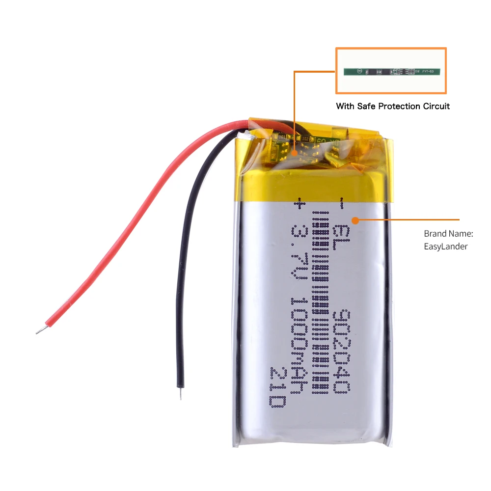 3 7 V 902040 700mAh литий-полимерный литий-ионный аккумулятор для bluetooth гарнитуры mp3 MP4