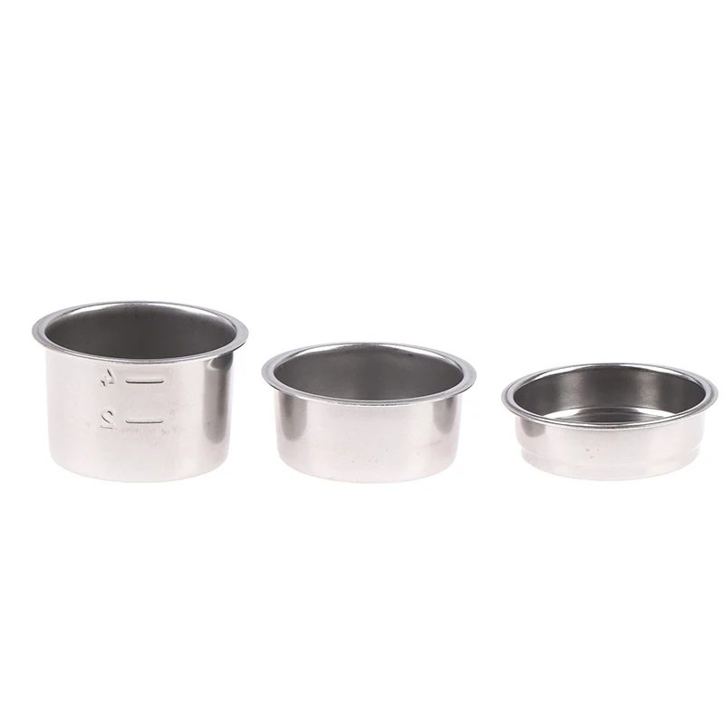

51mm 1/2/4 Cups Filter Replacement Filter Basket Semi-automatic Coffee Machine Spare Parts for Coffee Bottomless