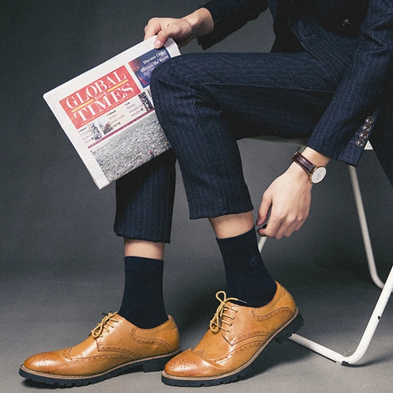 Новинка 2020 модные мужские подарочные носки хлопковые дышащие с дезодорирующим