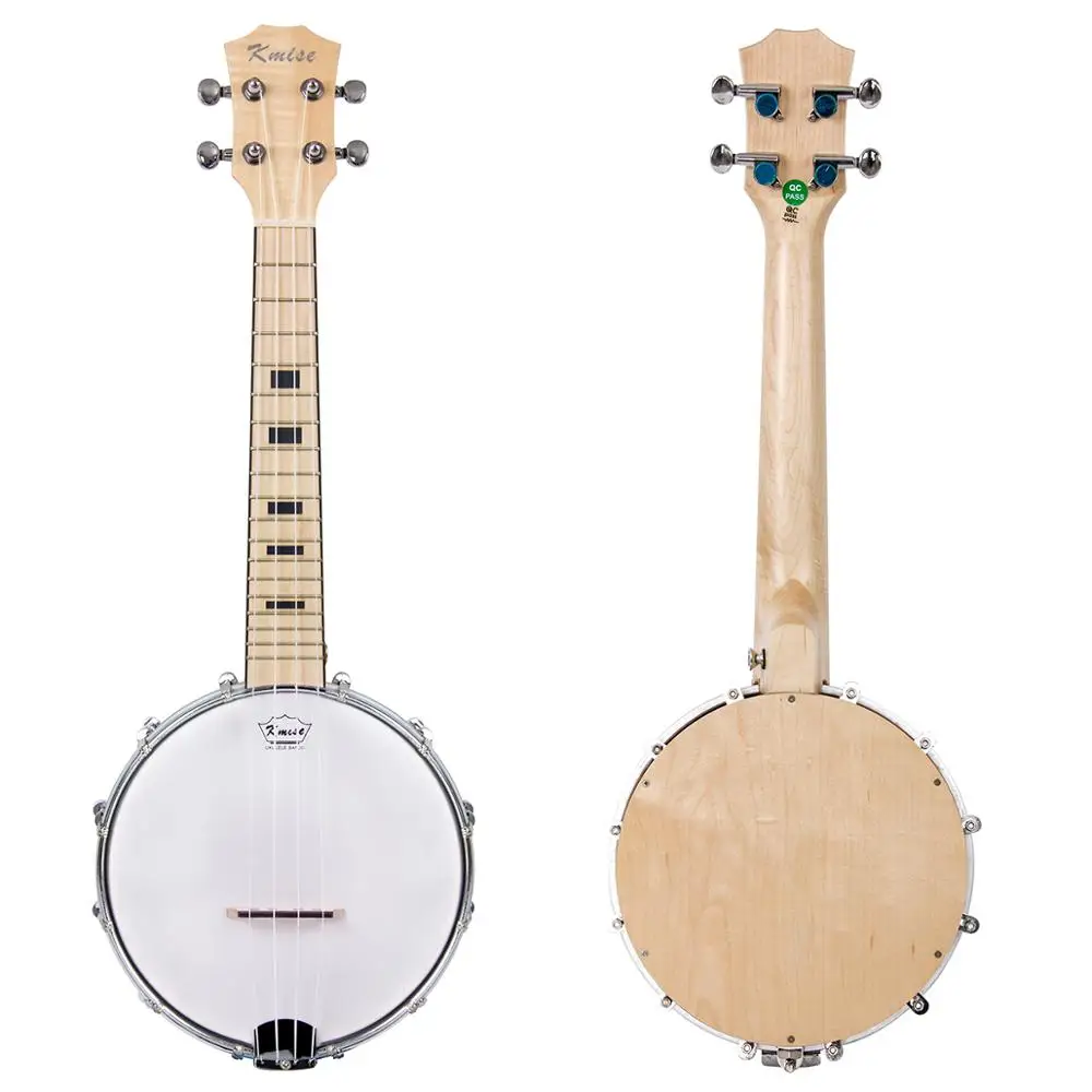 Kmise Banjolele 4 струнные баньё укулеле концерты 23 '' все кленовое дерево для