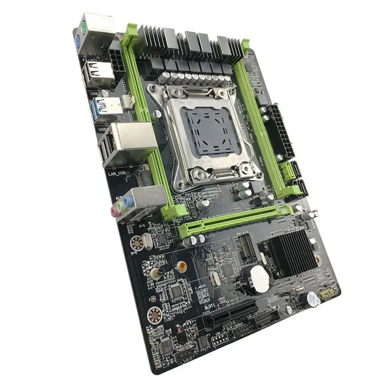 Материнская плата X79 M2 Lga2011 Atx Usb3.0 Sata3 Pci E Nvme M.2 Ssd поддержка памяти Reg Ecc и процессора