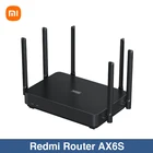 Роутер Xiaomi Redmi AX6S, Wi-Fi 6, 3202 Мбитс, 2,4 ГГц, 5 ГГц, Двухдиапазонная поддержка сети OFDMA Mesh с 6 усилителями сигнала, антеннами, повторителем
