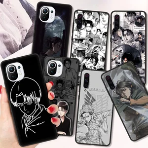 Anime Attack On Titan Fundas Shockproof Case For Xiaomi Poco X3 NFC M3
Pro Soft Cover For Redmi 9T 11 Note 10 10T Lite 5G Shell