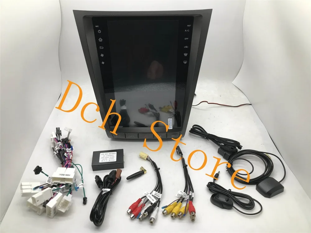 12,1 ''вертикальный экран tesla стиль Android 8,1 PX6 автомобильный dvd-плеер gps навигация для lexus GS GS300 GS460 GS450 GS350 2004-2011