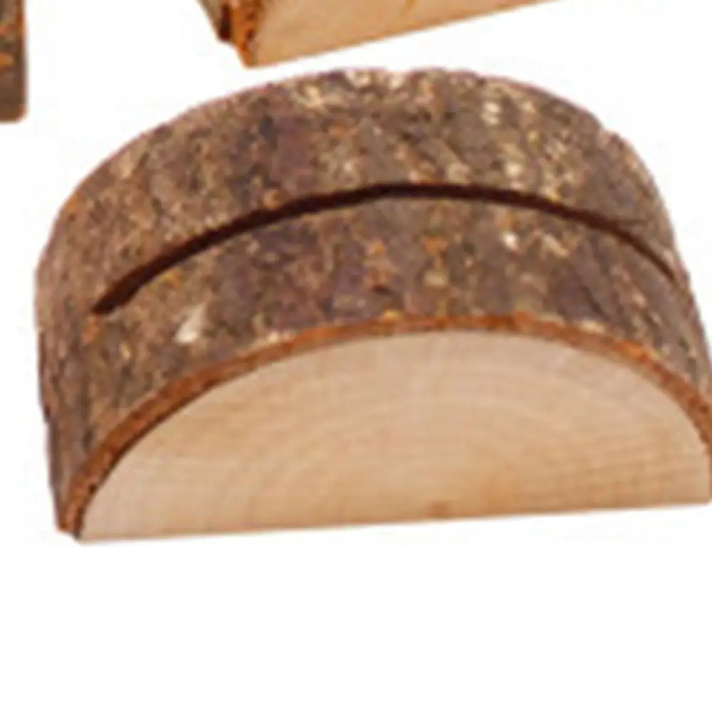 Деревянный фотографический зажим лающая пень ремесла Ретро Декор для дома в