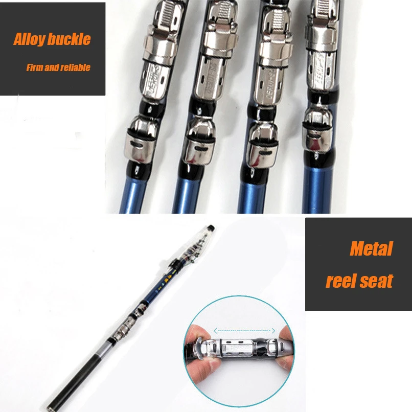 Light Hard Glass Fibre Reinforced Plastic Los Angeles Fishing Rod Hand Sea Dual Purpose Go Pole Gear | Спорт и развлечения