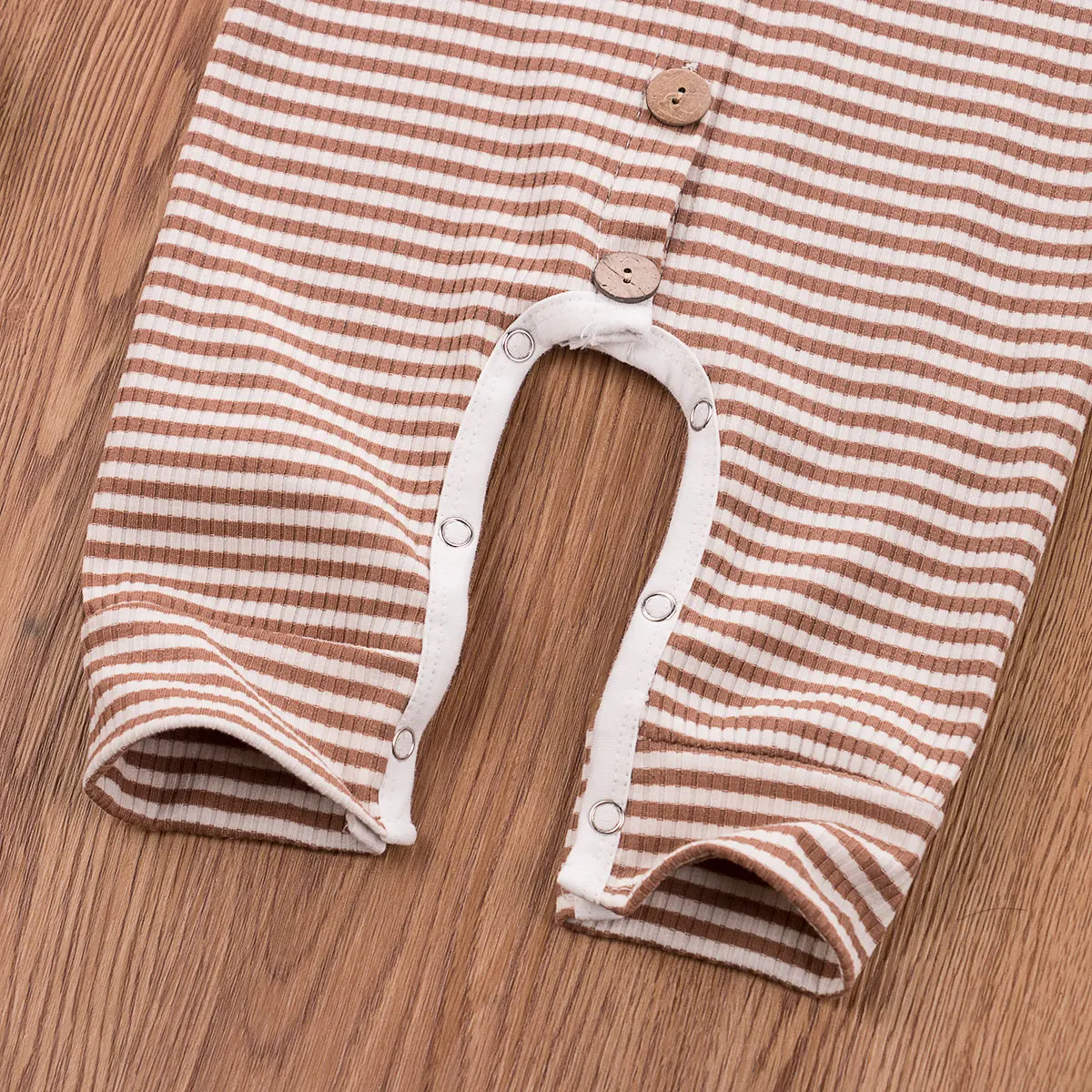 

Newborn Baby Girl Boy Unisex Striped Romper Bodysuit Jumpsuit Clothes Outfits