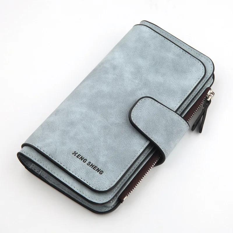 

Wallets Women PU Leather Luxury Card Holders Clutch Casual Women Wallets Zipper Pocket Hasp Ladies Wallet Female Purses Key Bags