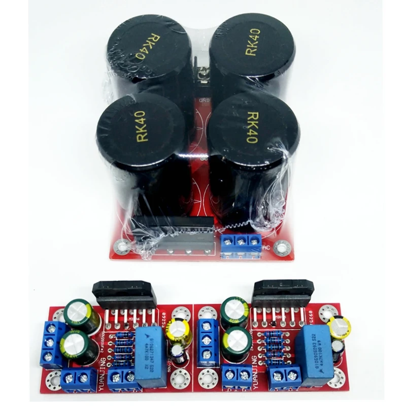 3 шт. HIFI LM3886 (1 + 2) 68 Вт стерео усилитель плата 28в 0 YJ00190|Усилители мощности| |