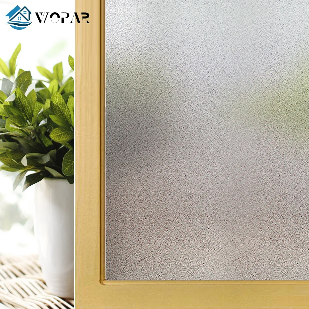 Виниловая матовая пленка на окна водонепроницаемая наклейка стекло 30/45/60 см для